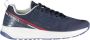 Carrera Blauwe Polyester Sneaker met Contrasterende Details Blue Heren - Thumbnail 1