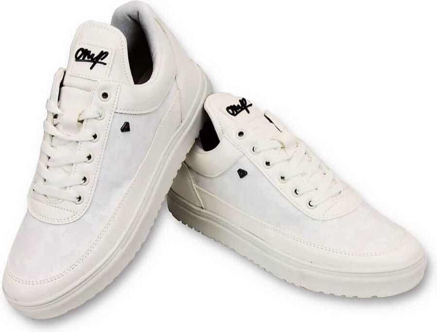 Cash Money Heren Schoenen Case Army Full White CMS11 Wit Maten: