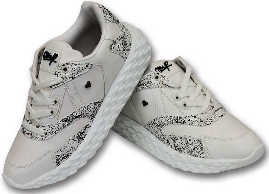 Cash Money Heren Schoenen Touch White- CMS181 Wit Maten: