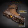 CAT Safety Caterpillar Accomplice X S3 Wr Hro Sra Brn 40 Safety Boots - Thumbnail 1