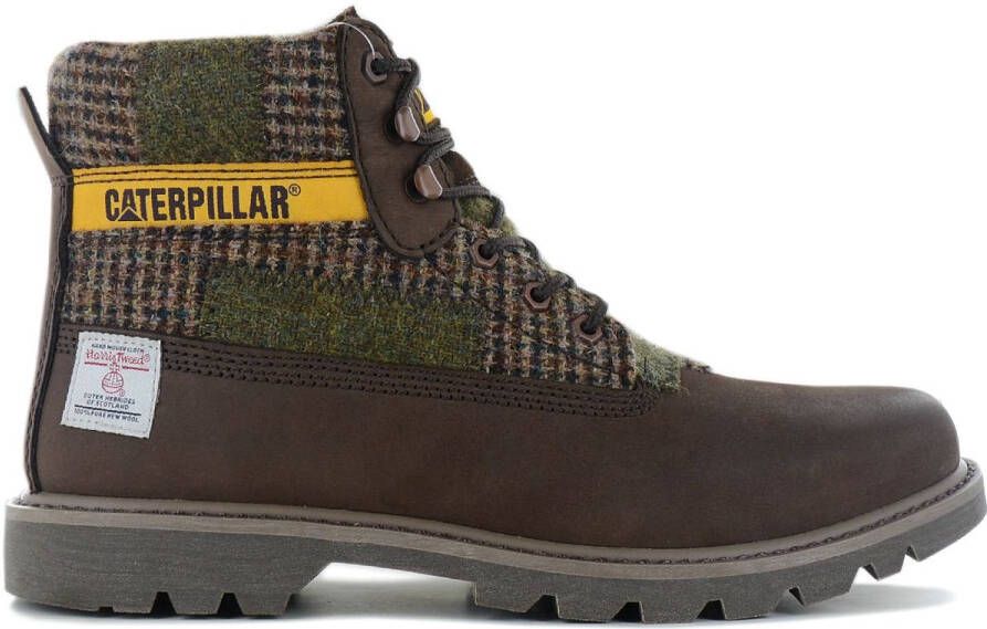 Caterpillar CAT Colorado 2.0 Harris Tweed Boots Laarzen Leer Bruin P111325