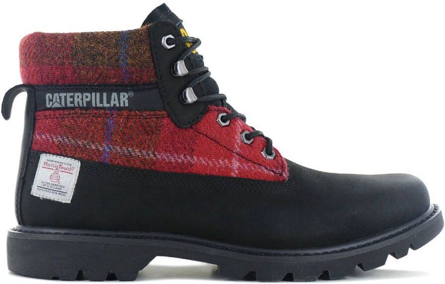 Caterpillar CAT Colorado 2.0 Harris Tweed Boots Laarzen Leer Zwart P111324