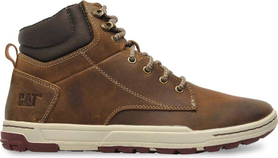 Caterpillar Colfax Mid leren enkelboots bruin