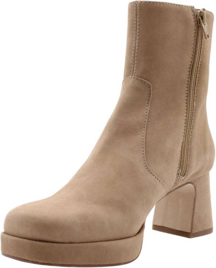 Ctwlk. Enkellaars Brazilië Beige Dames