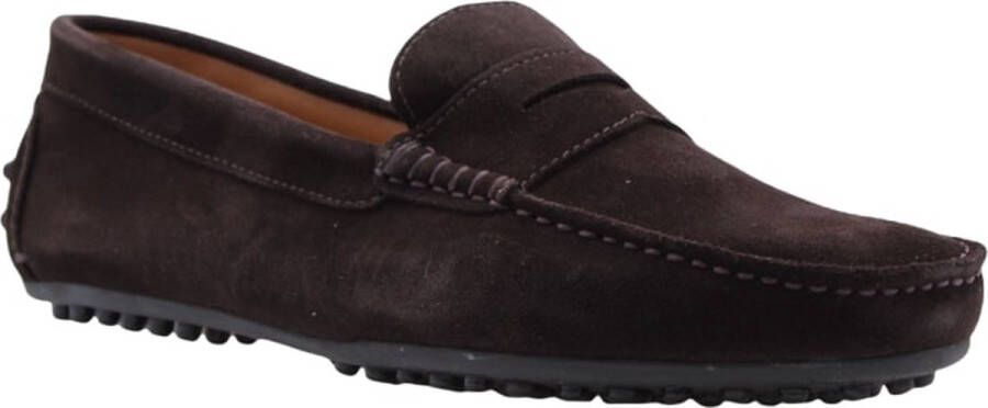 Ctwlk. Klassieke Comfortabele Loafers voor Moderne Man Brown Heren