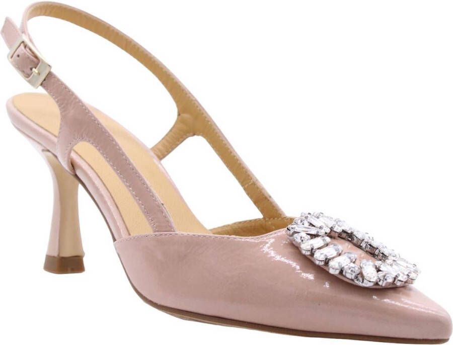 Catwalk Peep Toe Peep Heel Beige Dames