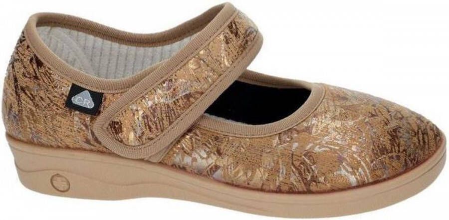 Celia Ruiz -Dames beige pantoffel gesloten