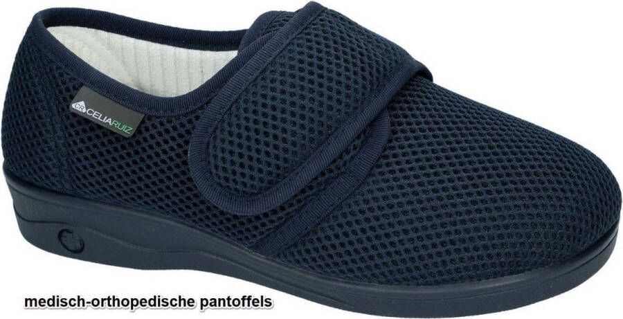 Celia Ruiz -Dames blauw donker pantoffels