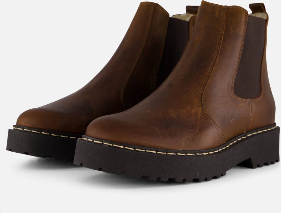 Cellini Chelsea boots cognac Leer