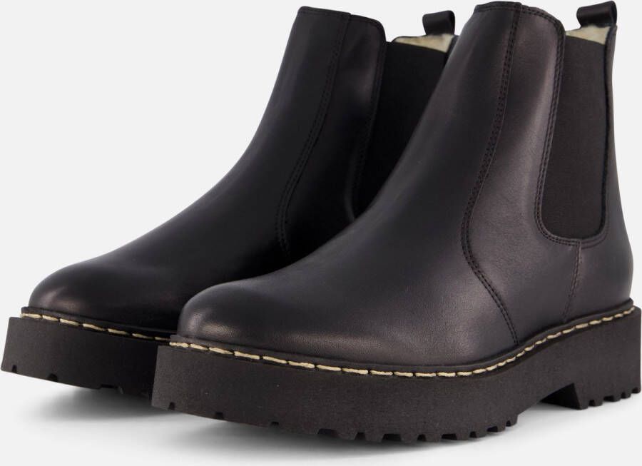 Cellini Chelsea boots zwart Leer