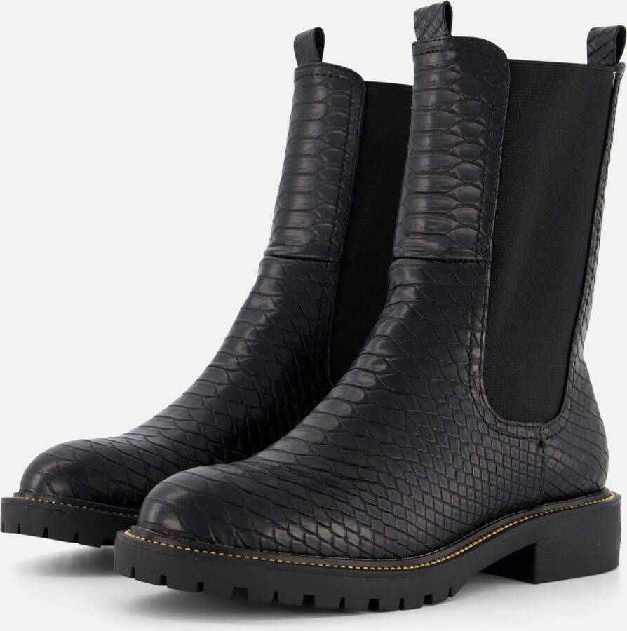 Cellini Chelsea boots zwart Pu