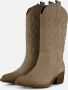 Cellini Cowboylaarzen beige Suede - Thumbnail 1