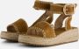 Cellini Espadrilles bruin Textiel - Thumbnail 1