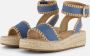 Cellini Espadrilles Denim Textiel - Thumbnail 1