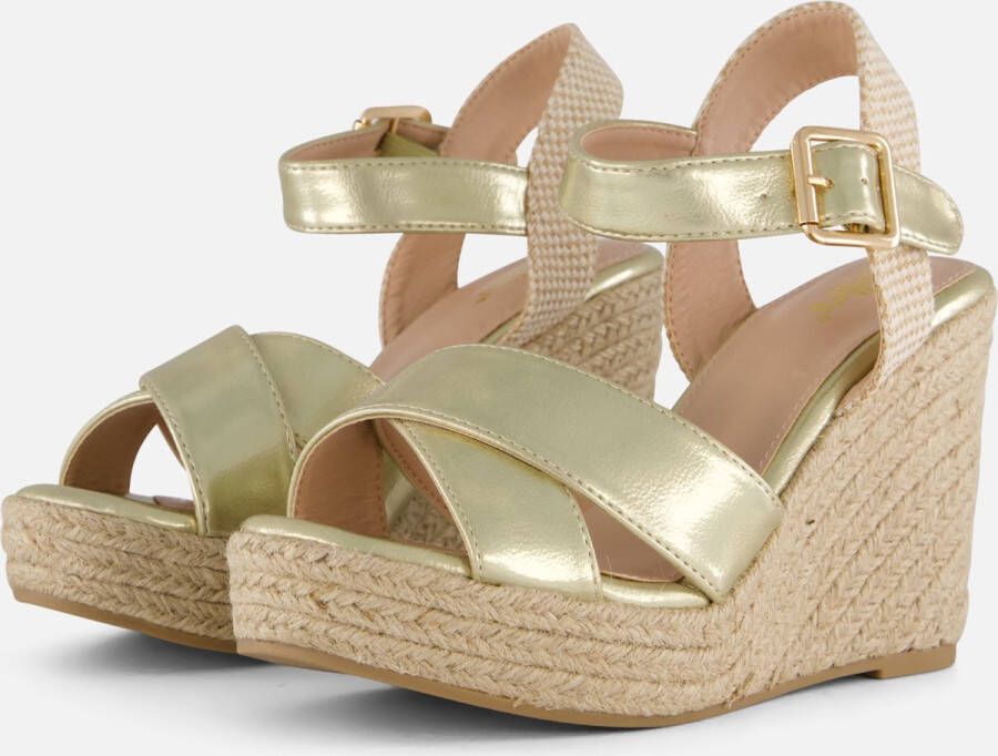 Cellini Espadrilles goud Synthetisch