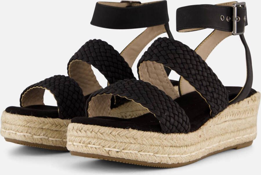 Cellini Espadrilles zwart Pu