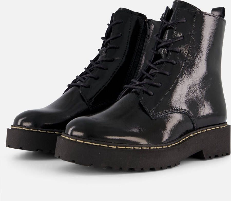 Cellini Veterboots zwart Lak