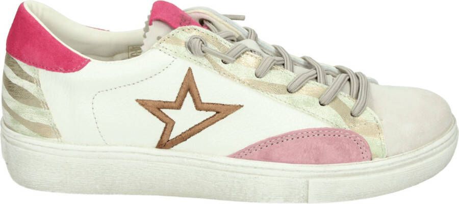 Cetti Lage sneakersDames sneakers Wit beige