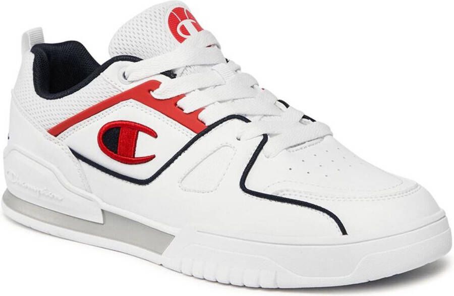 Champion 3 Point Low Basketball Schoenen white navy red maat: 43 beschikbare maaten:42 43 44 45 46