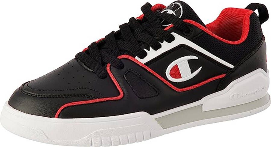 Champion 3 Point Low Basketball Schoenen nbk white red maat: 41 beschikbare maaten:41 42 44.5 45 46