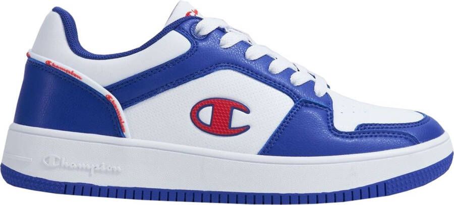 Champion RD 2.0 LOW B GS sneaker S32415-CHA-WW018 wit blauw rood