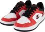 Champion RD 2.0 LOW herensneaker S21906-CHA-RS001 wit zwart rood - Thumbnail 1