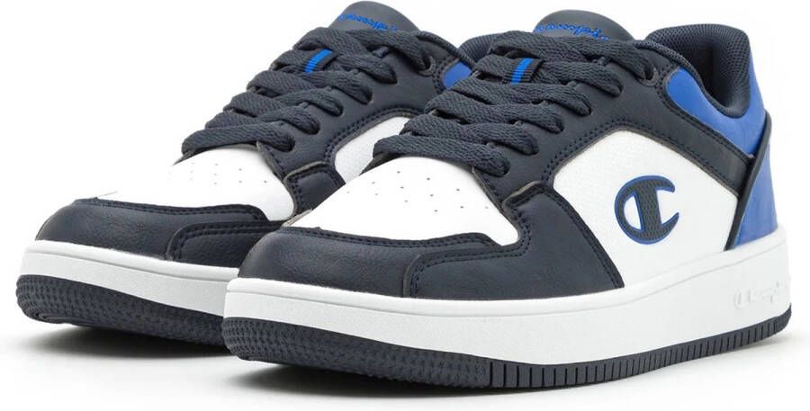 Champion REBOUND 2.0 LOW herensneaker S21906-CHA-WW009 wit zwart blauw