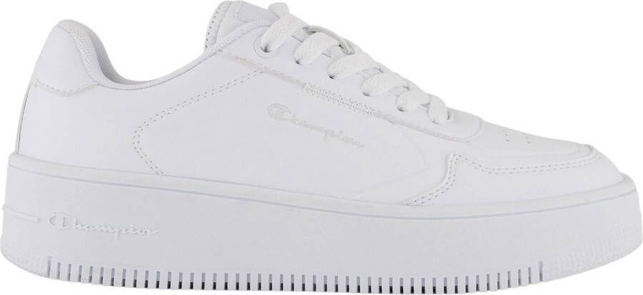 Champion Plateausneakers met labelstitching model 'Rebound Platform low'