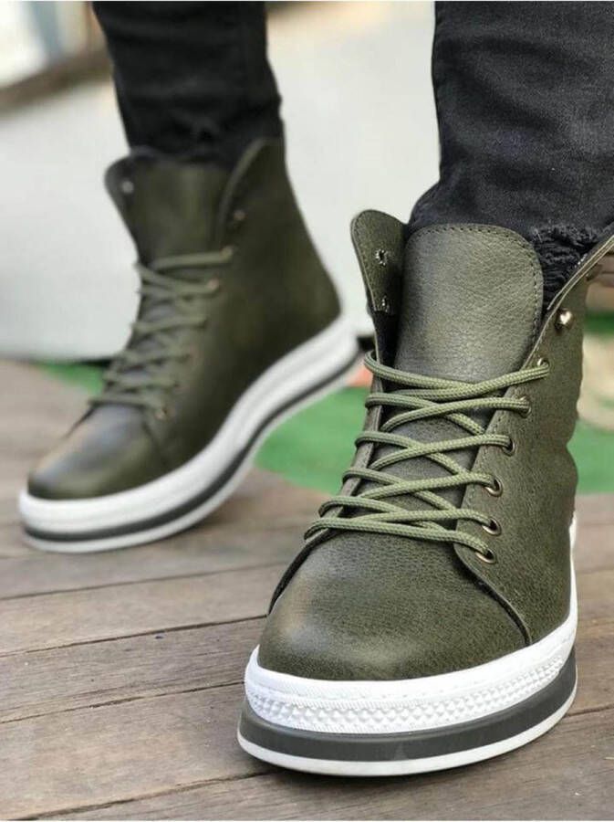 Chekich CH055 BT HERENLAARZEN KHAKI