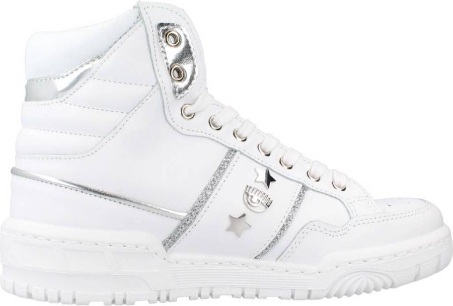 Chiara Ferragni Collection Stijlvolle Vetersneakers White Dames