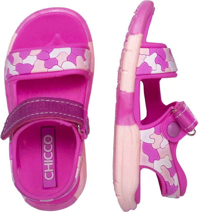 Chicco Meisje Slippers voor Strand en Zwembad met Klittenband