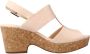 Clarks Elegant High Heel Sandals Pink Dames - Thumbnail 1