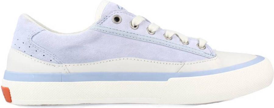 Clarks Stijlvolle Lace Sneakers voor Vrouwen Blue Dames