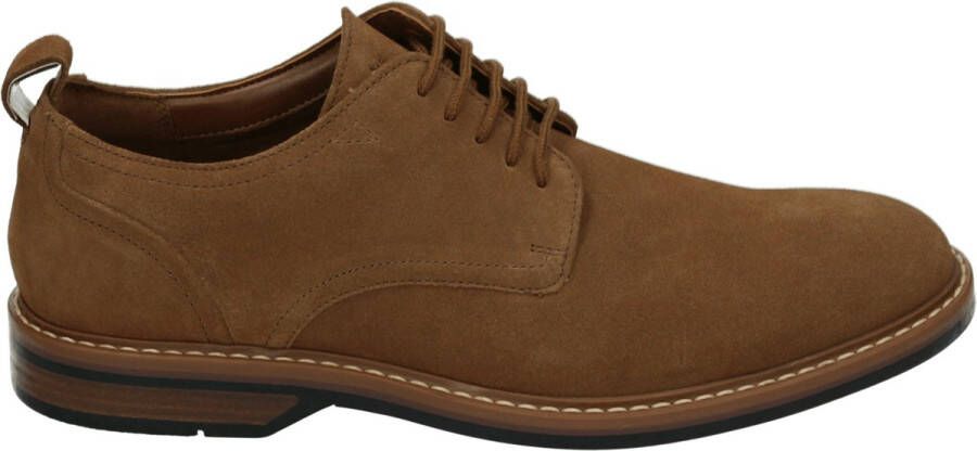 Clarks ALDWIN LACE CasualHeren sneakersHeren veterschoenVrije tijdsschoenen Cognac