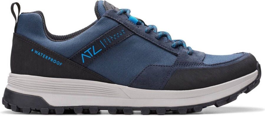 Clarks ATL Trek Lo heren sneaker blauw waterdicht