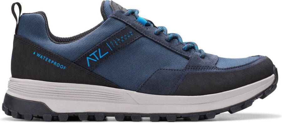 Clarks ATL Trek Lo heren sneaker blauw waterdicht