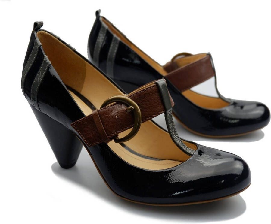 Clarks BAND WAGON lederen pumps zwart