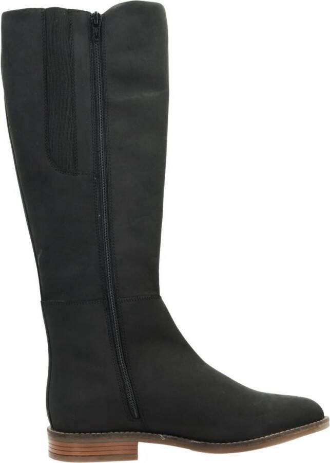 Clarks Over-knee Boots Black Dames