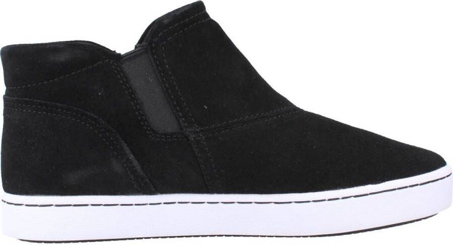 Clarks Stijlvolle Zip Sneakers voor Vrouwen Black Dames