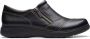 Clarks Comfortabele leren loafer in zwart Black Dames - Thumbnail 1