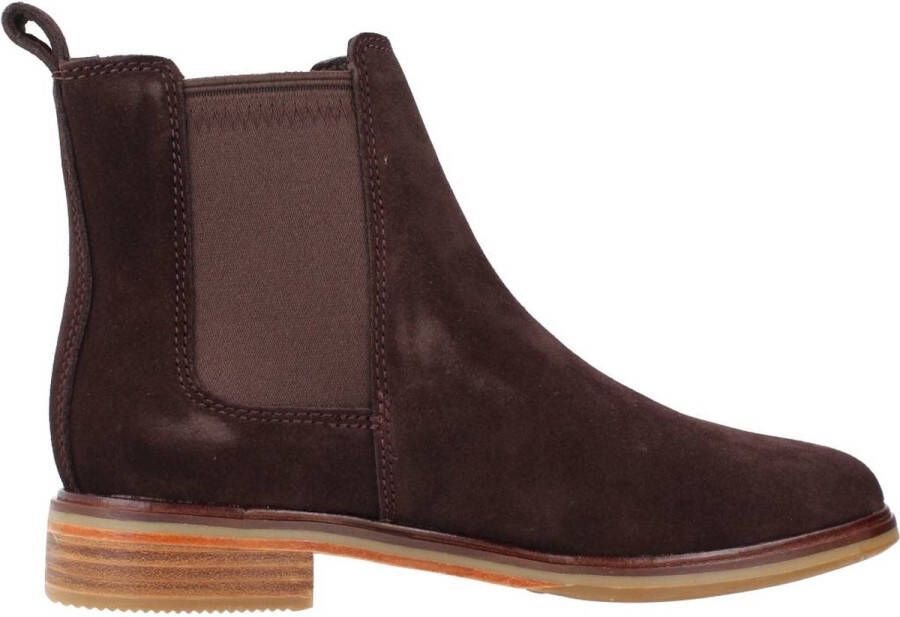 Clarks Ankle Boots Brown Dames