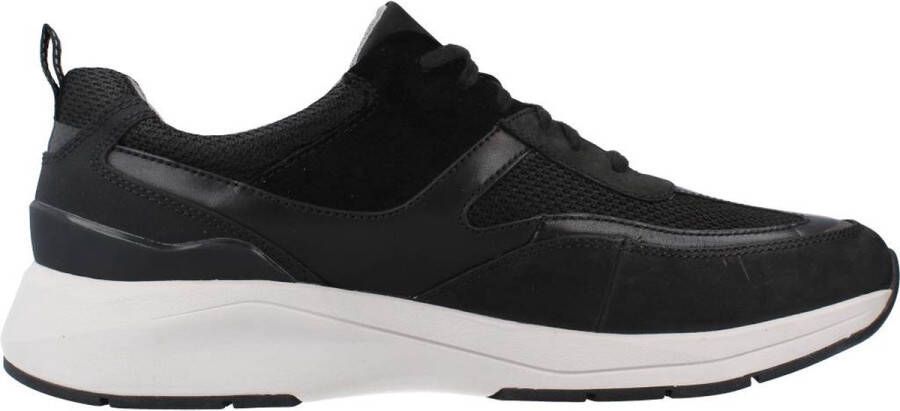 Clarks Sneakers Black Heren