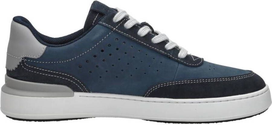 Clarks Elegante Herenschoenen van Nubuck Blue Heren