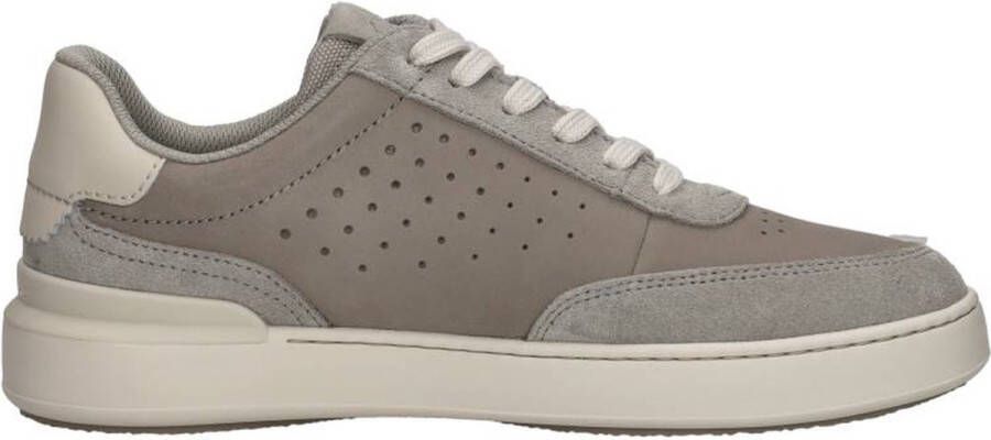 Clarks Grijze Leren Veterschoenen voor Vrouwen Gray Dames - Foto 1