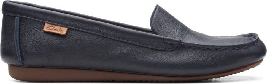 Clarks Dames Freckle Walk D 3 navy leather