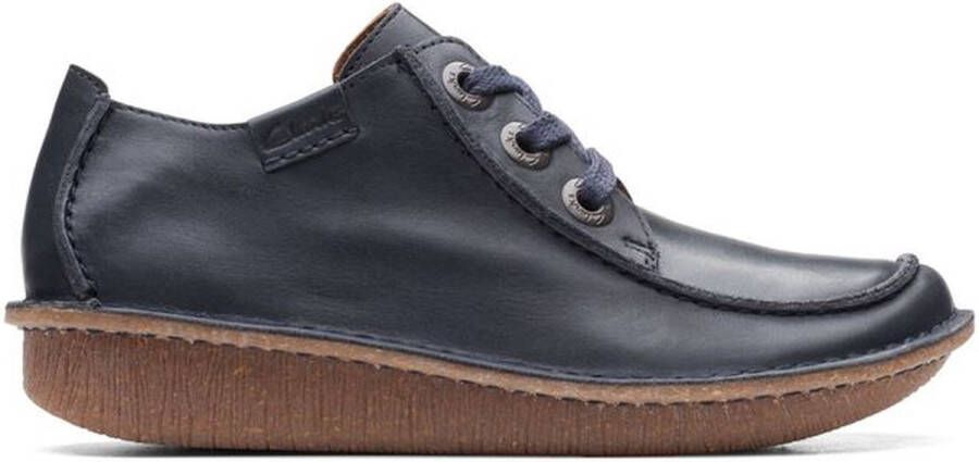 Clarks Stijlvolle Veterschoenen Funny Dream Blue Dames