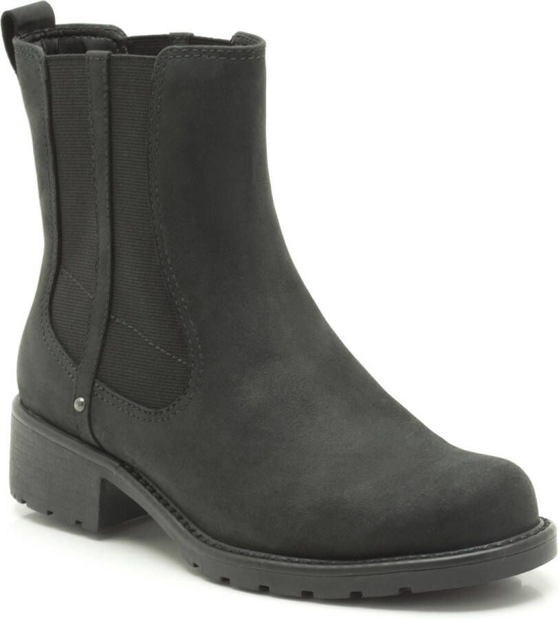 Clarks Orinoco Club Dames Laarzen Black Leather