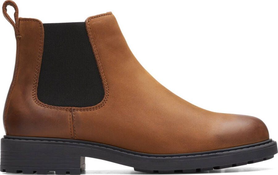 Clarks Bruine Chelsea Boots Orinoco 2 Lane Brown Dames