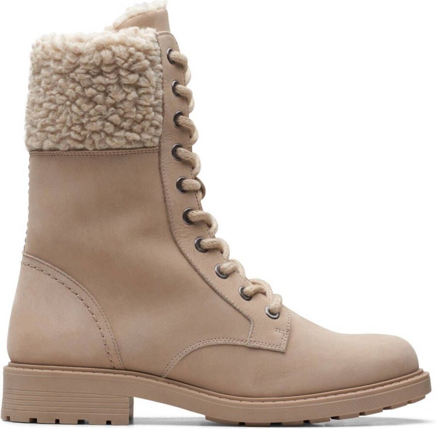 Clarks Dames schoenen Orinoco2 Warm D 1 Sand Wlined