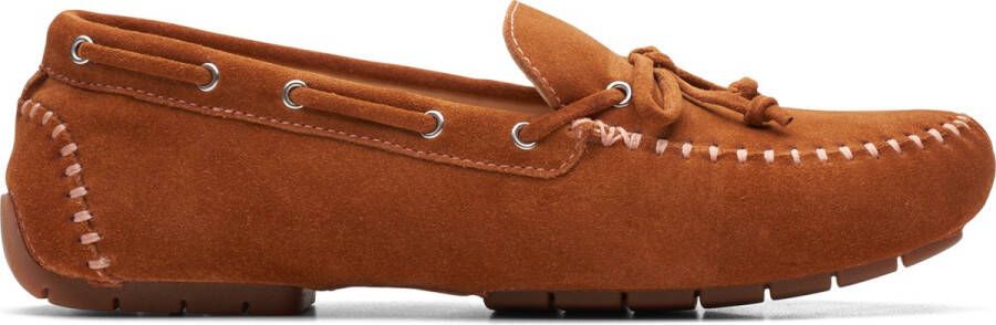 Clarks Dames schoenen C Mocc Tie D Bruin